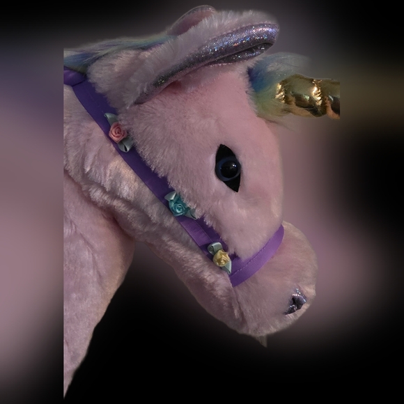 Magical Pink Unicorn Plush Costume - Picture 1 of 7